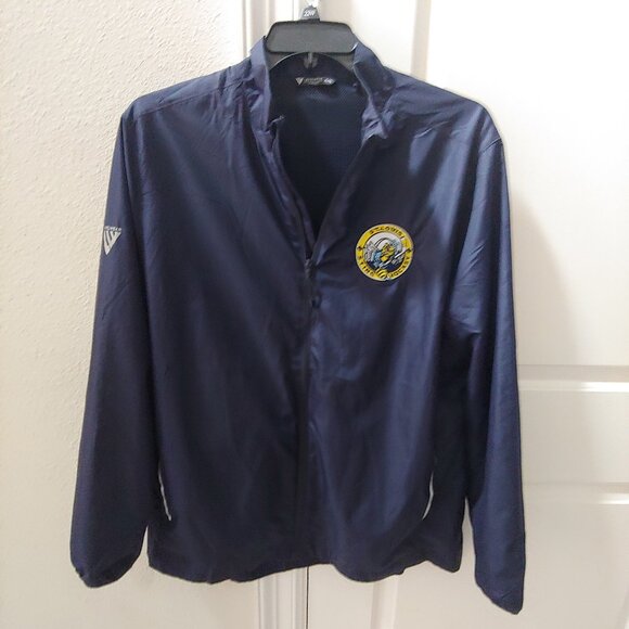 CCM St Louis Sting Hockey Jacket Full Zip Blue Mens XL - Picture 1 of 1